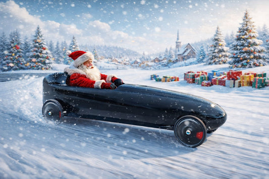 Weihnachtsgrüße vom Seifenkisten-Weihnachtsmann