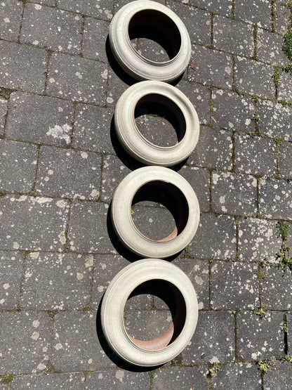 Mantel, Michelin weiss (4x), , altes Längsprofil, schneller Mantel, gebraucht