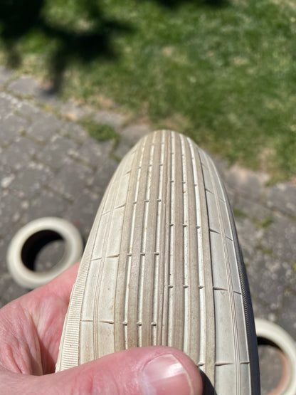 Mantel, Michelin weiss (4x), , altes Längsprofil, schneller Mantel, gebraucht