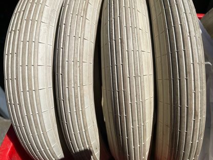 Mantel, Michelin weiss (4x), , altes Längsprofil, schneller Mantel, gebraucht