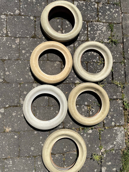 Mantel, Michelin weiss, , altes Längsprofil, schneller Mantel, gebraucht