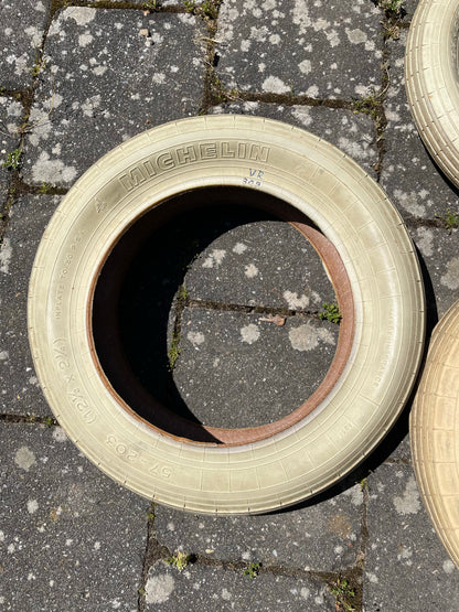 Mantel, Michelin weiss, , altes Längsprofil, schneller Mantel, gebraucht