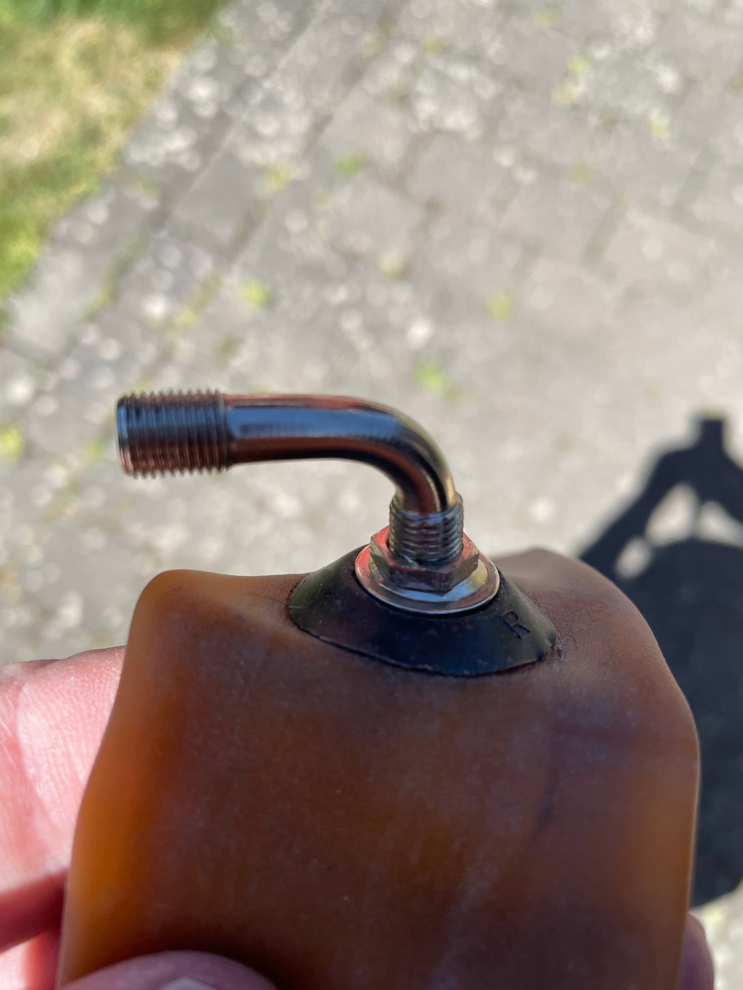 Schlauch, 12", 100% Kautschuk, besonders leicht, in Handarbeit hergestellt